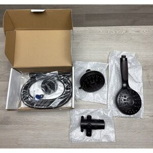 AquaSpa High Pressure Combo Dual Rain & Handheld Shower Head Brand New In Box